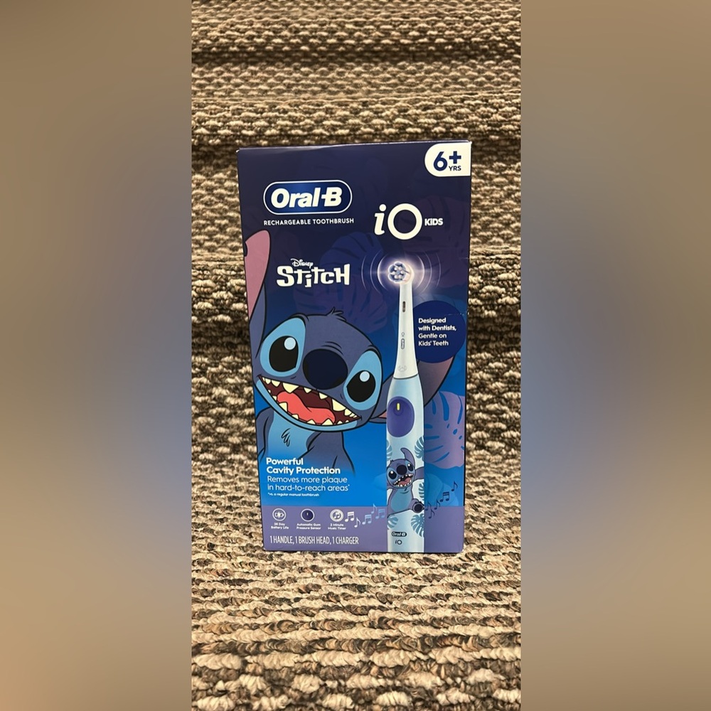 Oral-B Disney Stitch Kids Electric Toothbrush